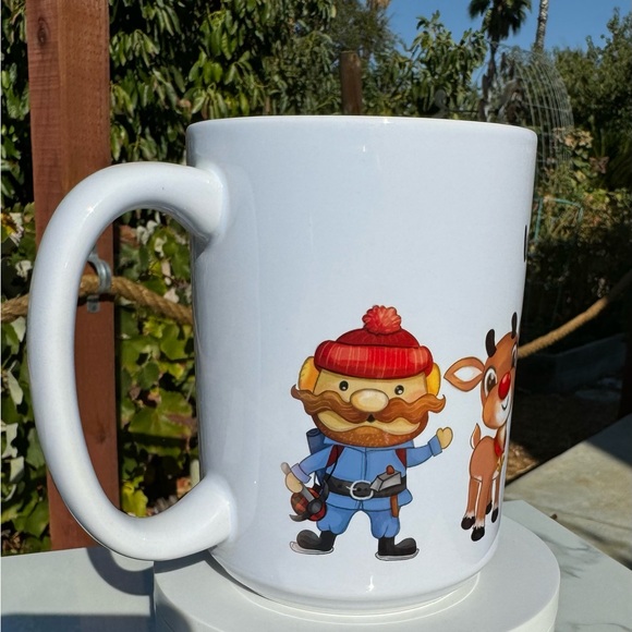 We’re all misfits Rudolph the rednosed reindeer mug 15oz - Picture 3 of 5